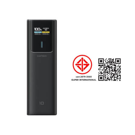 แบตเตอรี่สำรอง CUKTECH PB100P GB.V 10000 mAh สีดำ จ่ายไฟรวมสูงสุด 120W_11